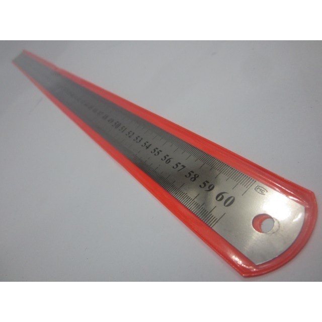 

penggaris besi / garisan besi / Penggaris Stainless Steel 60 cm
