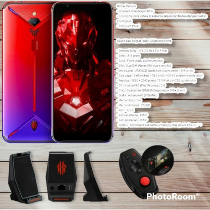 HP Gaming Zte Nubia Red Magic 3s 12/256