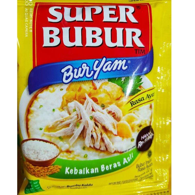 

[KODE AGCC8] Super Bubur Buryam Rcg 10 Pcs berat 22 Gr