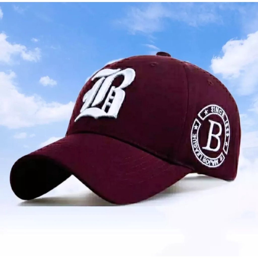 Topi Baseball Cap LB Burisil Bluemountain 1868 Topi Distro Premium Original Topi Pria Termurah