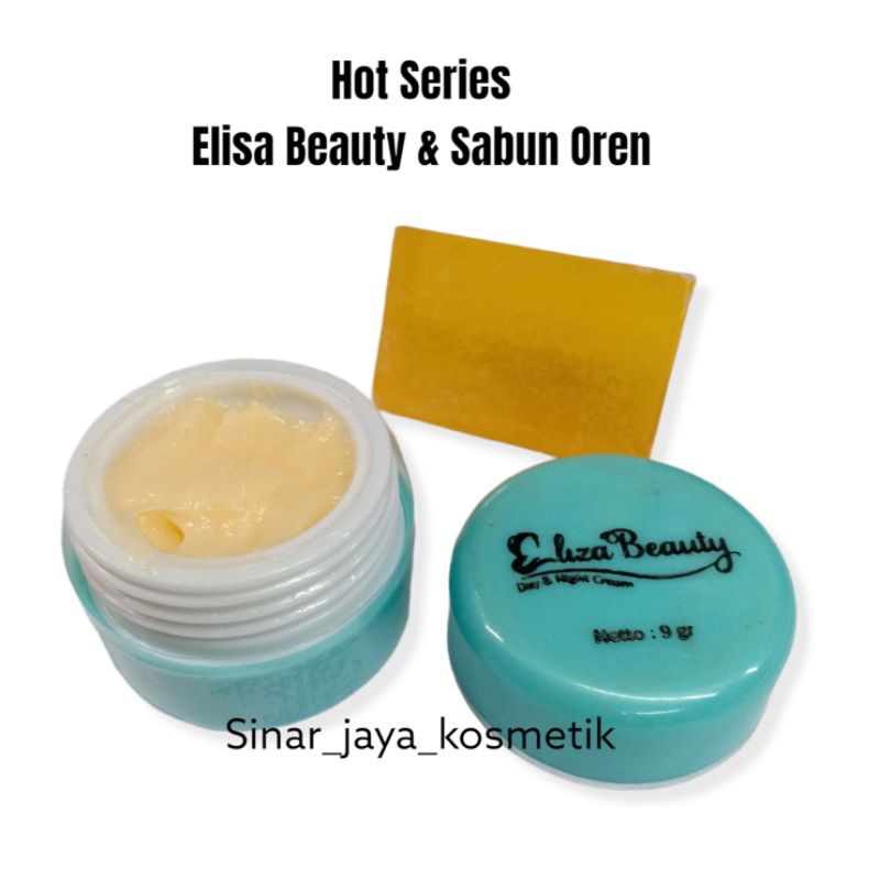 Hot Series  Elisa Beauty Cream Dan Sabun Oren Cream Eliza