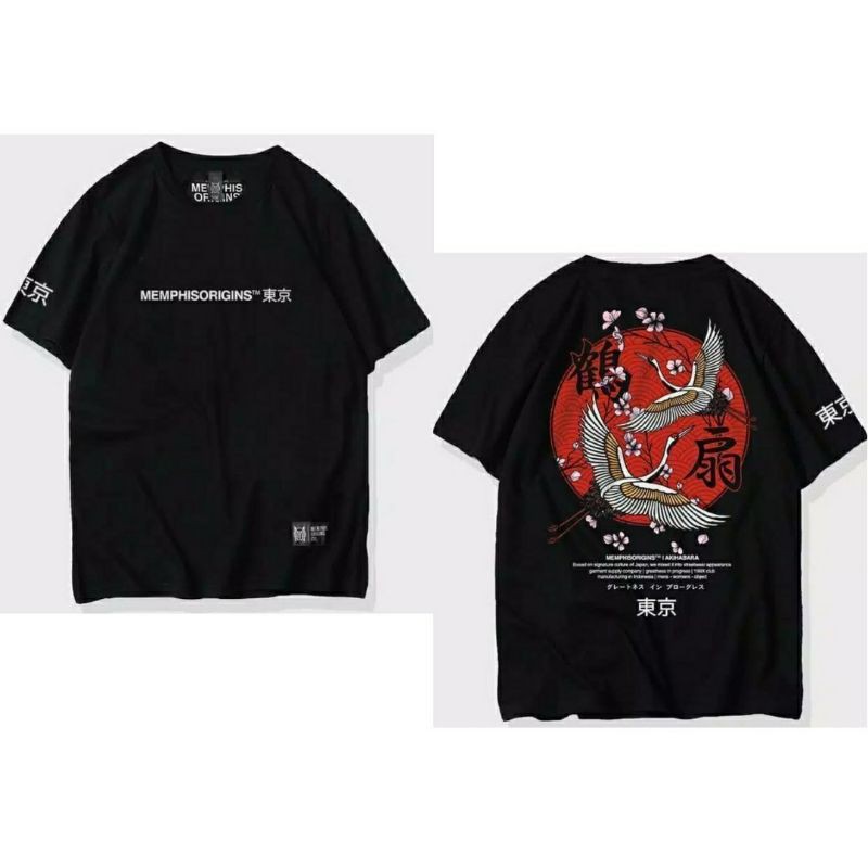 T-Shirt Memphis /Kaos Memphis Origins Distro Trendy Terlaris dan Termurah