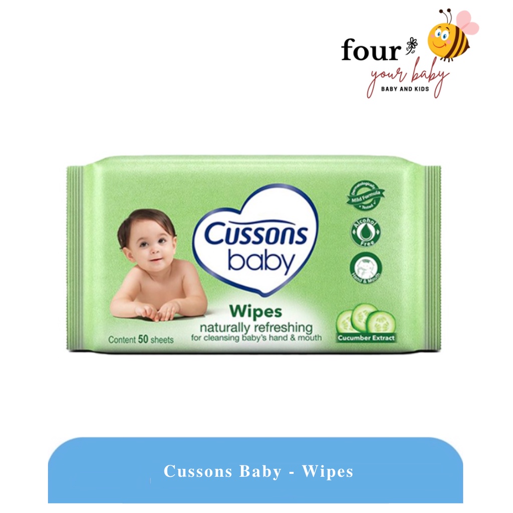 Cussons Baby - Wipes Cucumber / Cussons Tisu Basah Bayi
