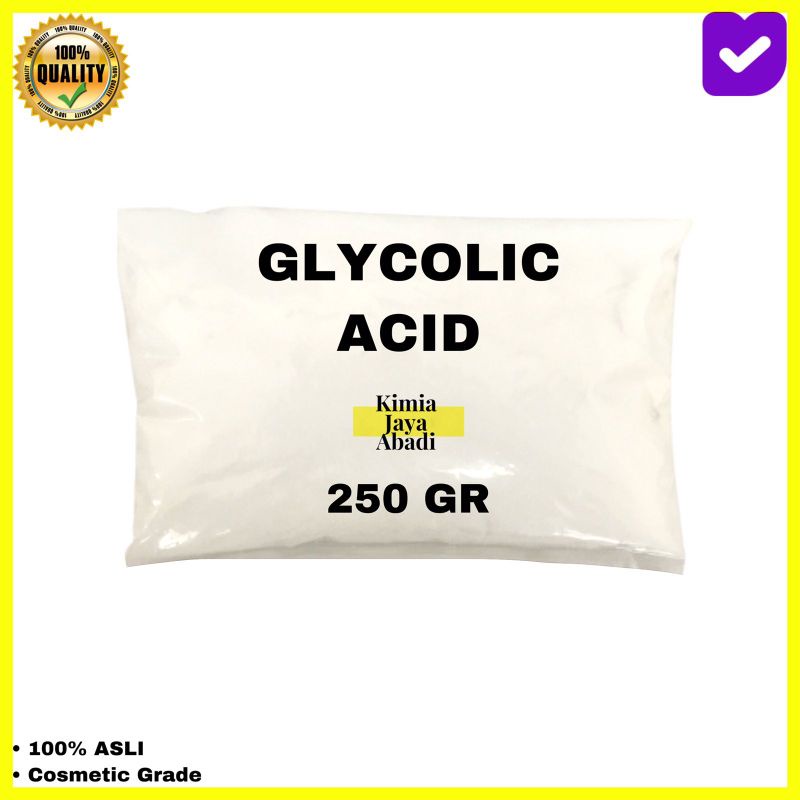 Premium Glycolic Acid / Glycolic Acid Powder/ Glycolic Acid Bubuk / Asam Glikolat/ Face Peeling 250