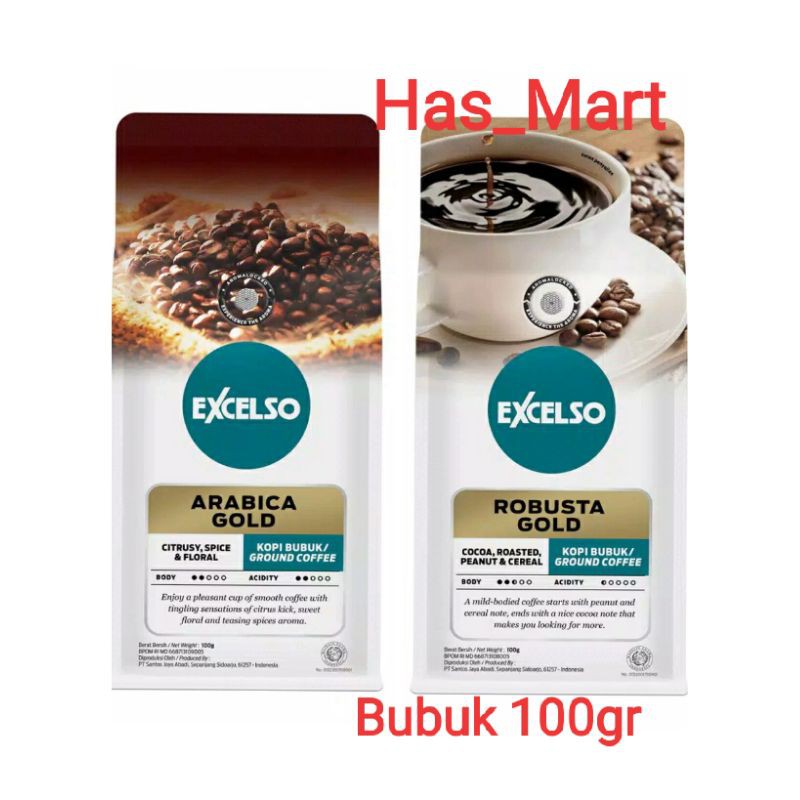 

EXCELSO Robusta/Arabica gold 100 gr