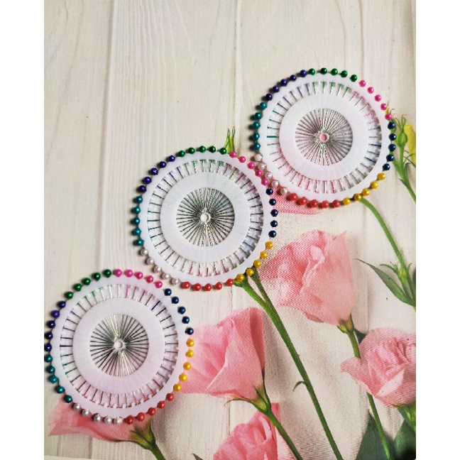 JARUM PENTUL BULAT ISI 40PCS JARUM PENTUL ANTI KARAT JARUM PENTUL MURAH