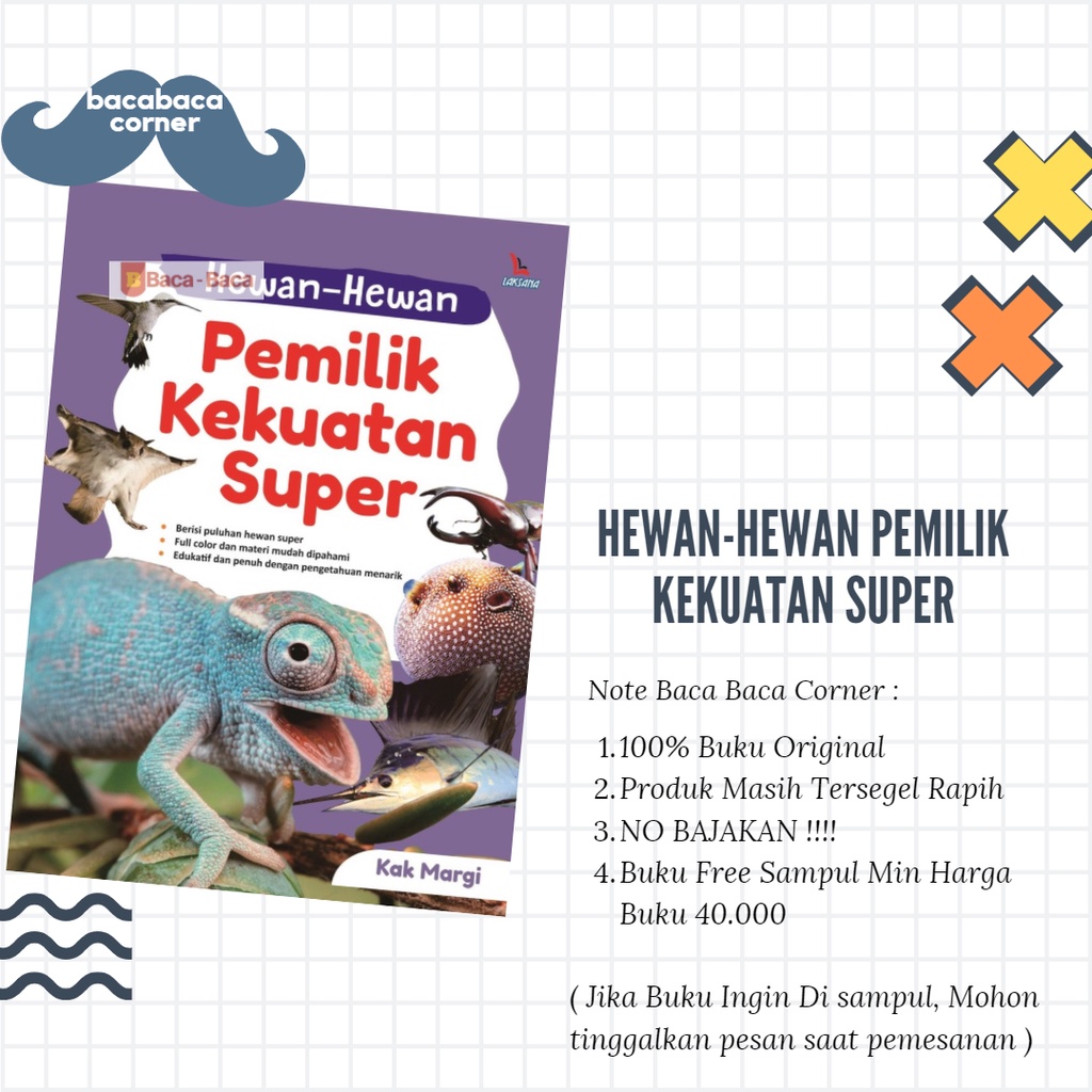 Jual HEWAN-HEWAN PEMILIK KEKUATAN SUPER - Buku Anak Indonesia|Shopee