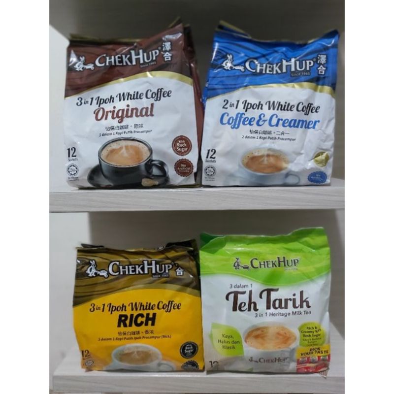 

1 Sacet ChekHup Ipoh White Coffee Dan Teh Tarik Malaysia Chek Hup.