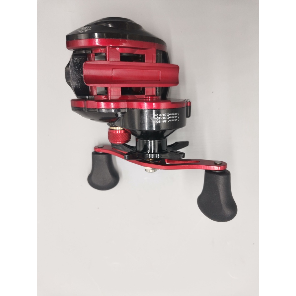 Reel Lizard Audi reel BC baitcasting gear ratio 8.1:1 gulungan pancing