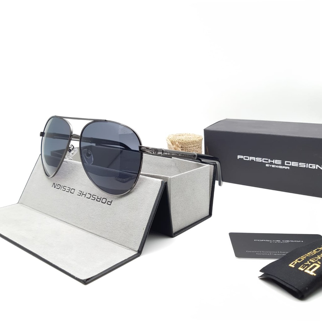 Kacamata Gaya PORSCHE DESIGN 8738 FULLSET LENSA POLARIZED