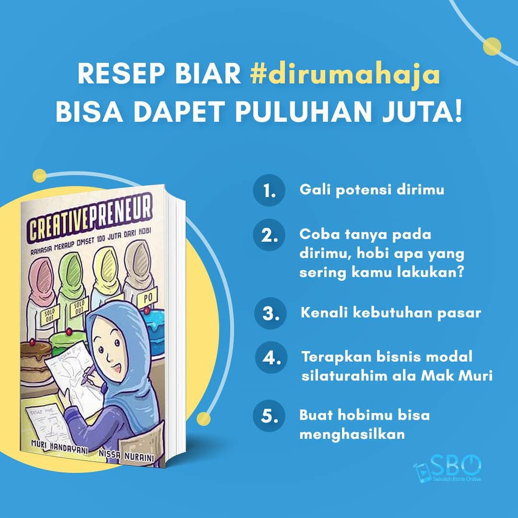 Buku Mak Muri Handayani - SBO ( Sekolah Bisnis Online)