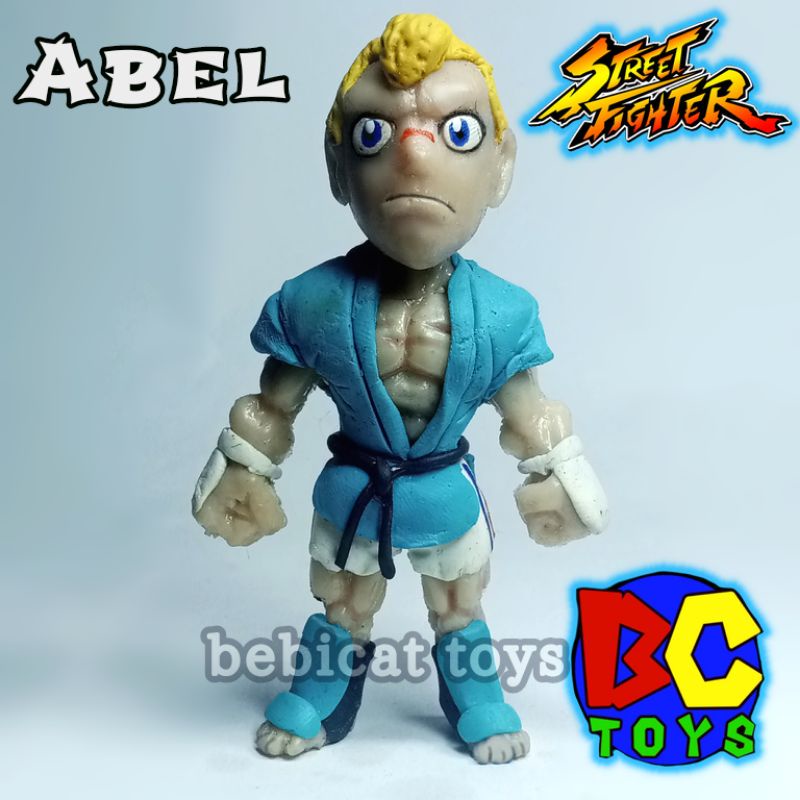 mainan mini figure ABEL STREET FIGHTER