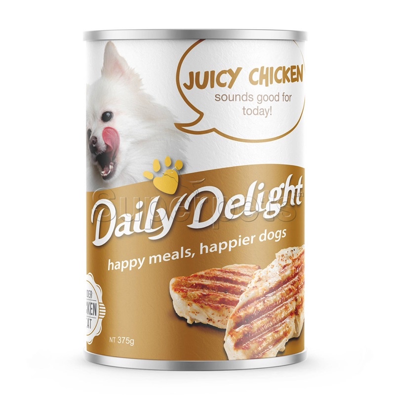 Wet Dog Food Makanan Basah Anjing Daily Delight
