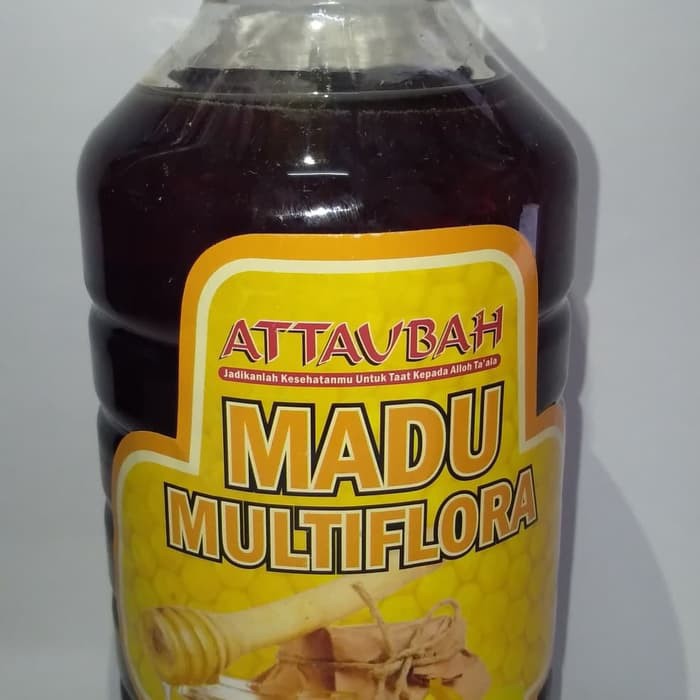 

Madu Murni Multiflora Attaubah 1.5 Kg | madu ternak asli murni