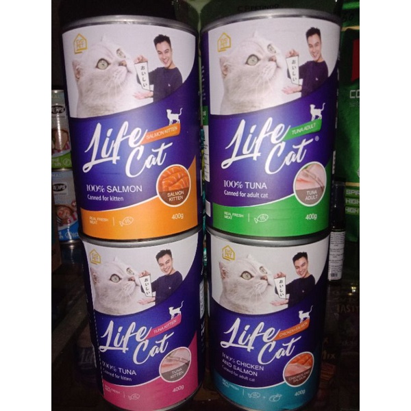 LIFE CAT KALENG - ALL VARIAN CAT FOOD WET FOOD