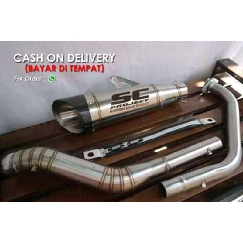 knalpot racing Sc project S1 buat R15V3.