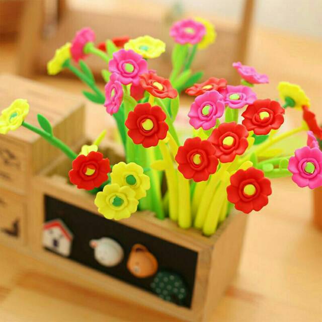 

Pulpen Bunga Unik Lucu Wangi