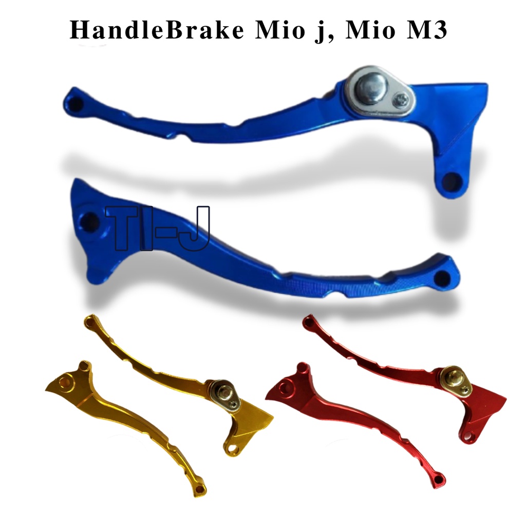 Handle Mio J-Mio M3/Hendel Mio Full cnc Warna Merah, Biru, Gold