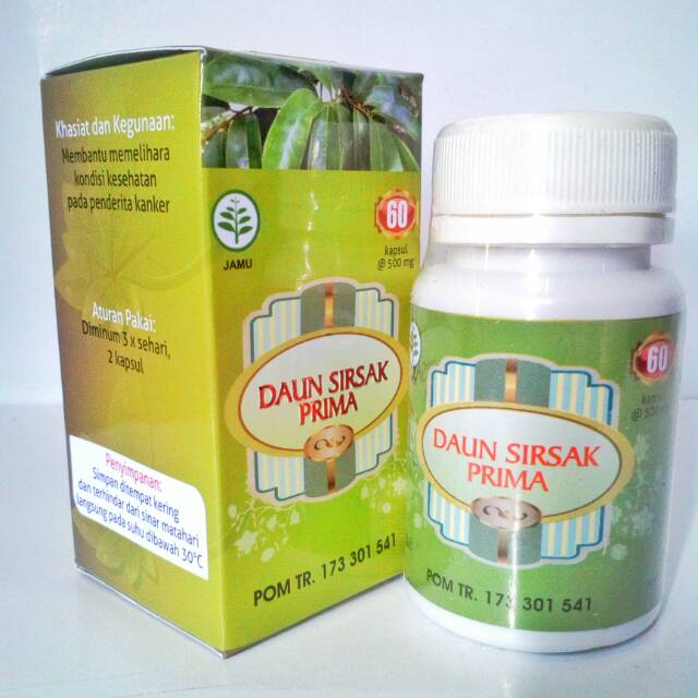 Kapsul Ekstrak Daun Sirsak