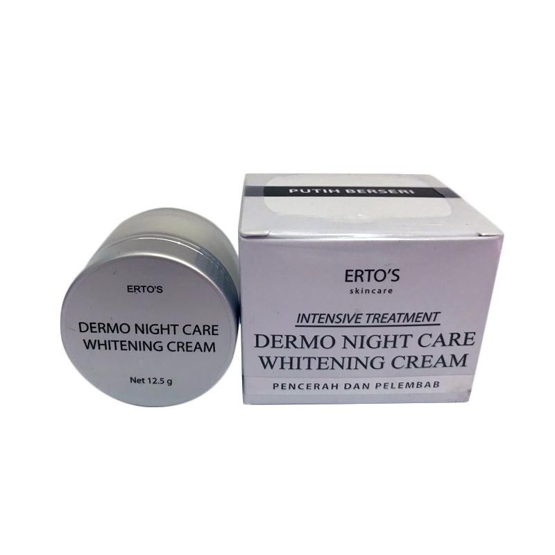 Ertos Dermo Night Care Whitening Cream Indonesia