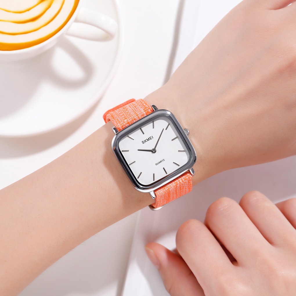 SKMEI Jam Tangan Analog Wanita Strap Nylon - 1555