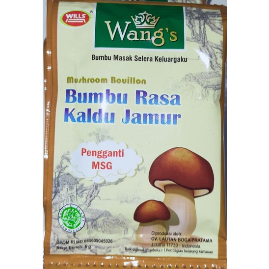 

Kaldu Jamur Wang's per renceng