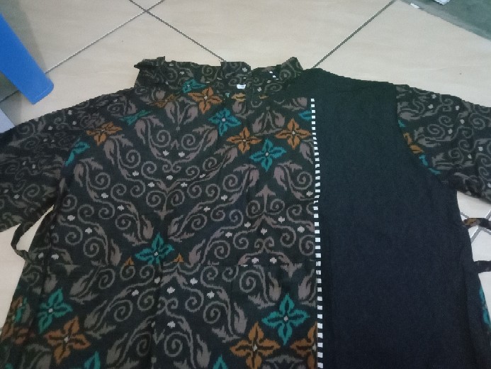 [ Terbaru ] Gamis Batik Jumbo Big Size Ld 130cm Termurah Terlaris Gamis Batik Sekar Wangi Original