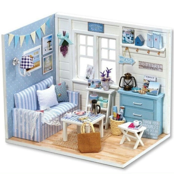 

Dijual DIY Do It Yourself Miniature Fresh Sunshine Wooden Dollhouse Murah