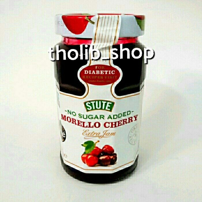

Stute no sugar morello cherry extra jam 430 gr