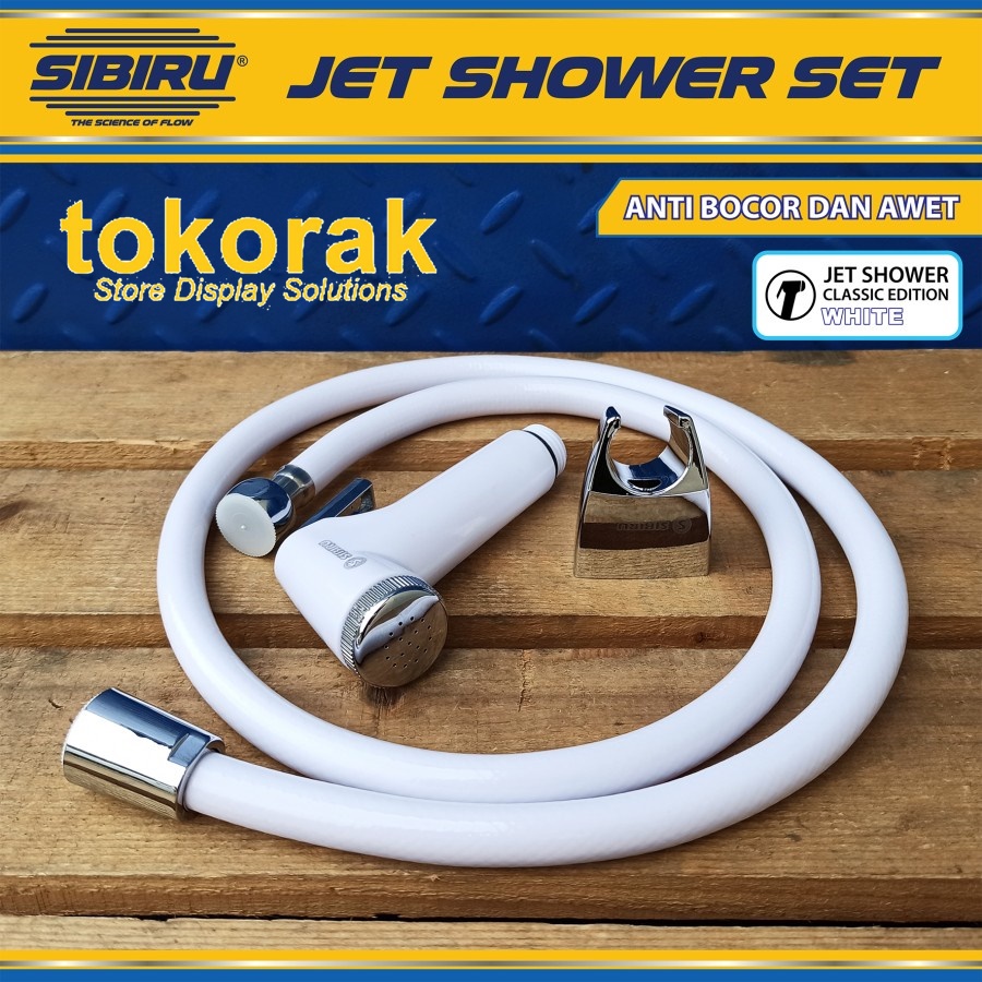 JET SHOWER SET BIDET HEAD CEBOK - SIBIRU SEMPROTAN TOILET CLOSET WC