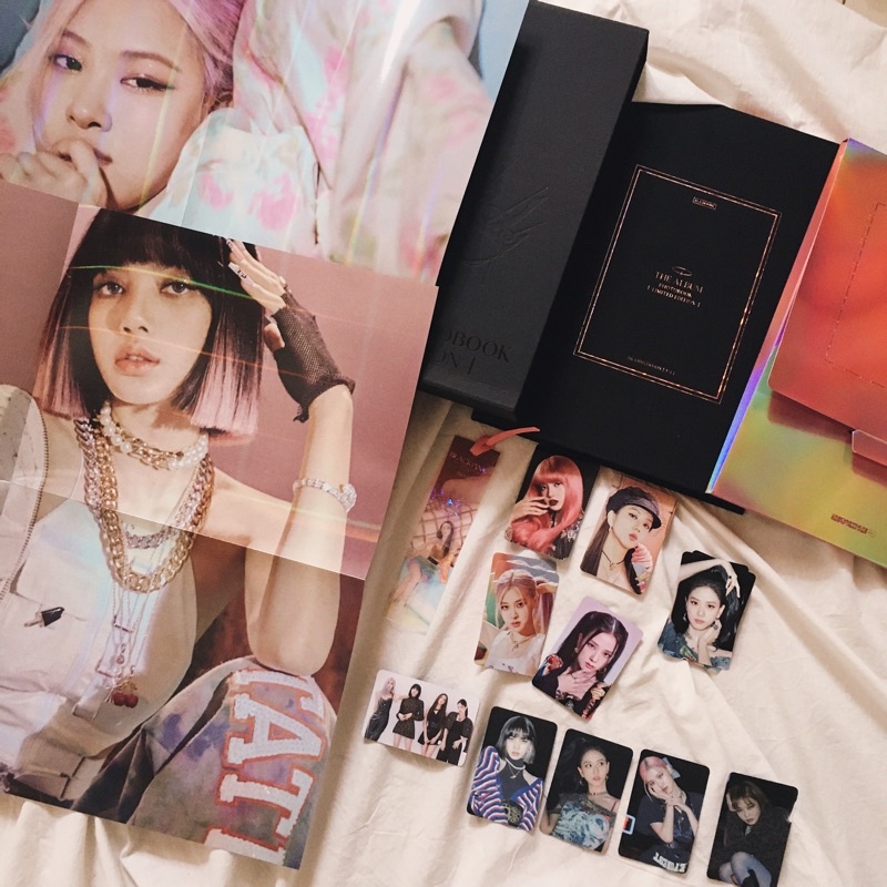 BLACKPINK 4+1 THE ALBUM PHOTOBOOK LIMITED EDITION JENNIE JISOO ROSE LISA PHOTOCARD LOVESICK GIRLS IC