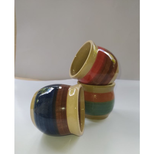 cawan keramik/wadah tirta gratis buble wrap