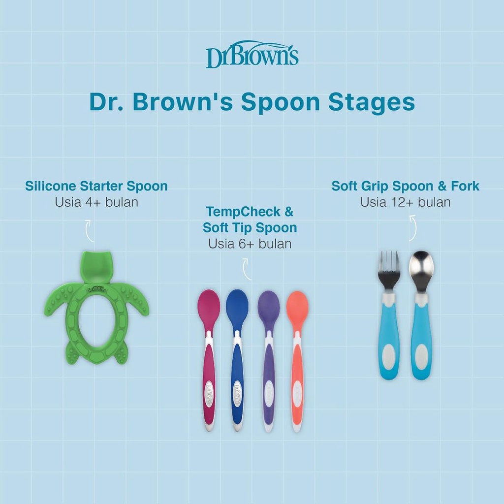 DR BROWNS TEMPCHECK SPOONS ISI 4 PACK / TF024