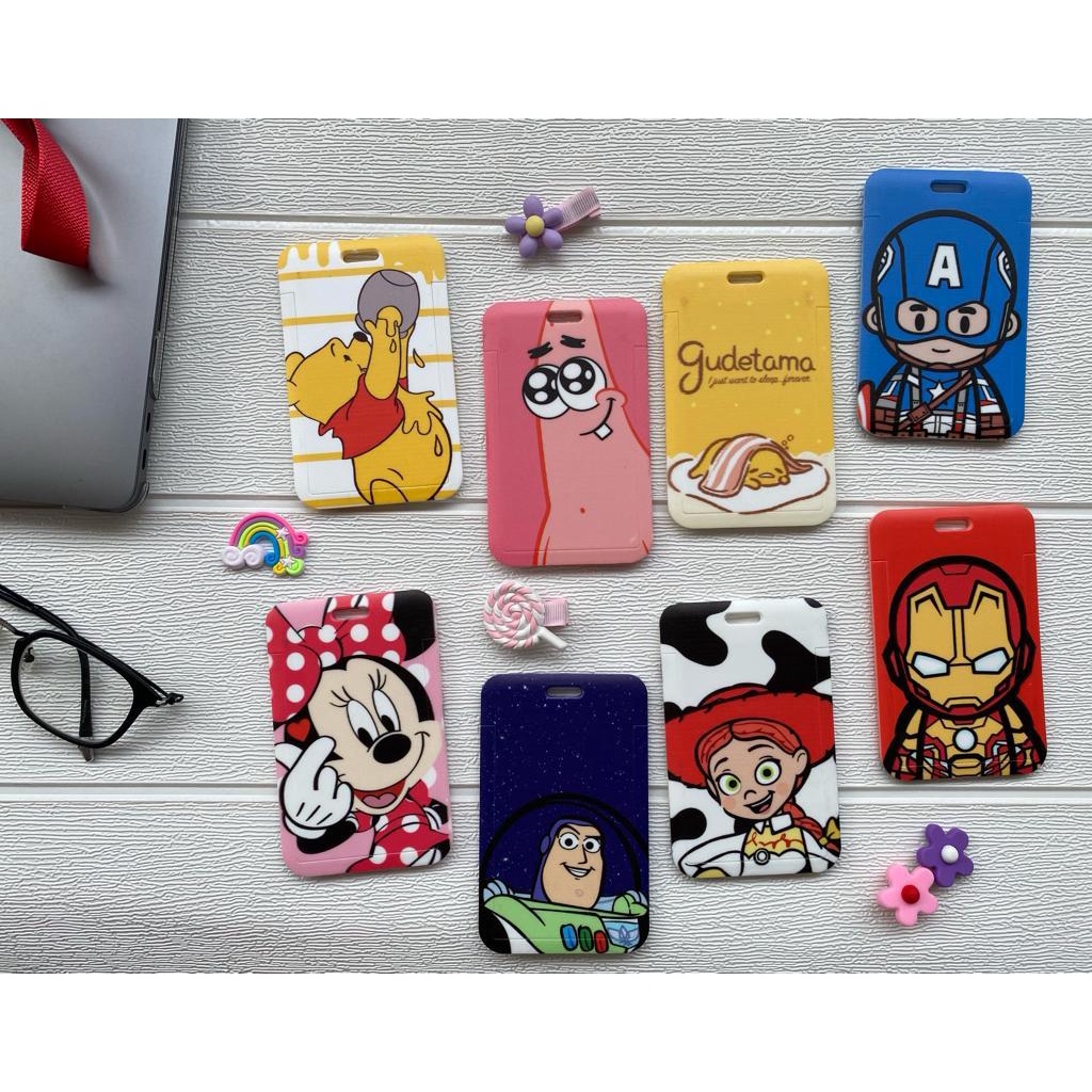 

Tempat Kartu Lanyard/ID Card Holder/Name Tag Holder/Gantungan ID Card/ID Card Holder Karakter