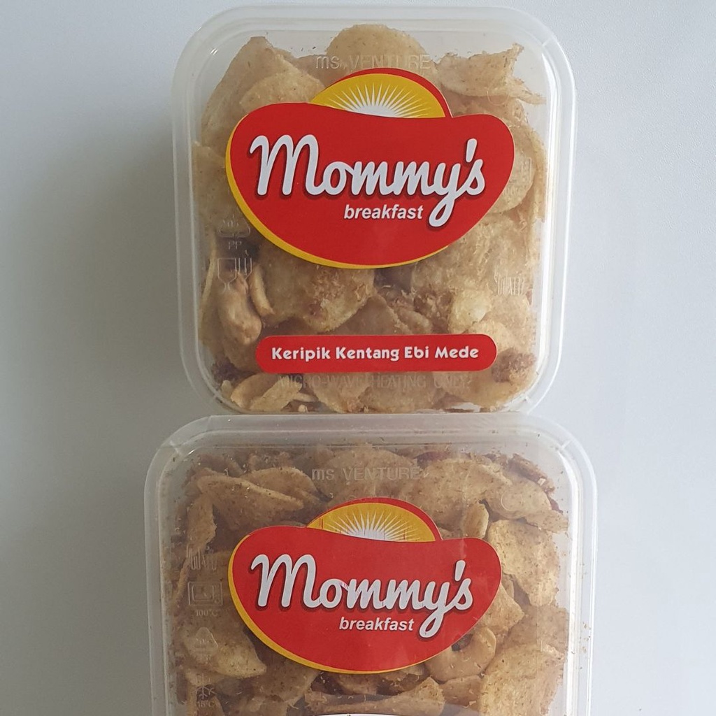 

Keripik Kentang Ebi Mede Balado 205g X Vegan Hot 115g Mommys Bundling Kid n Mom