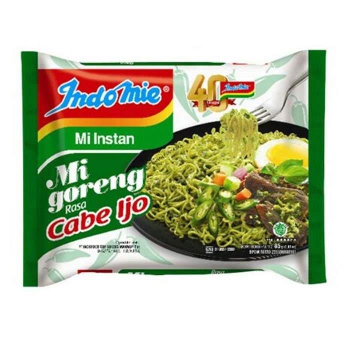 

Indomie Mie Goreng Cabe Ijo 85gr