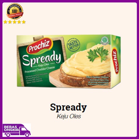 

Keju Prochiz Spready Keju Oles 170gr