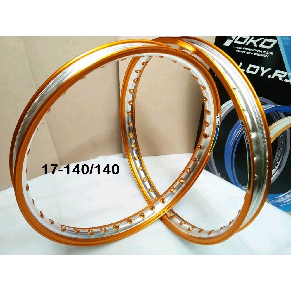VELG YOKO TWOTONE  RING 17-140/140