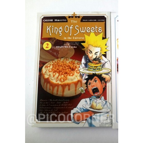 King of Sweets 2 by Oishi Hiroto Buku Komik Tiga Lancar Comic 3L Cooking Cabutan