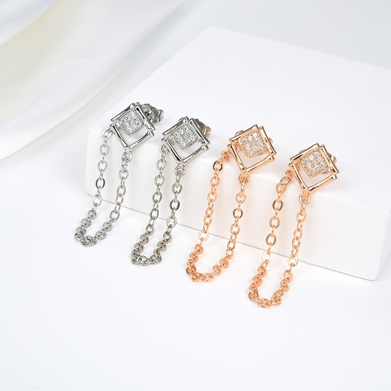 anting titanium wanita emas muda anti karat dewasa tusuk korea asli panjang dan luntur korea style selamanya dewasa 98e