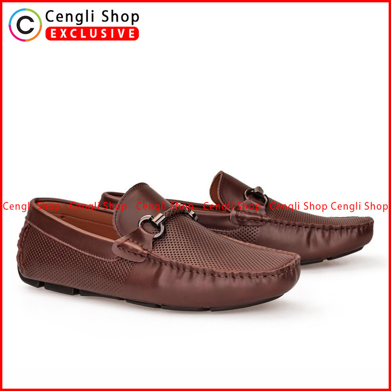 SEPATU EVERBEST PRIA CASUAL FORMAL BRANDED ORIGINAL COKLAT EVEM150