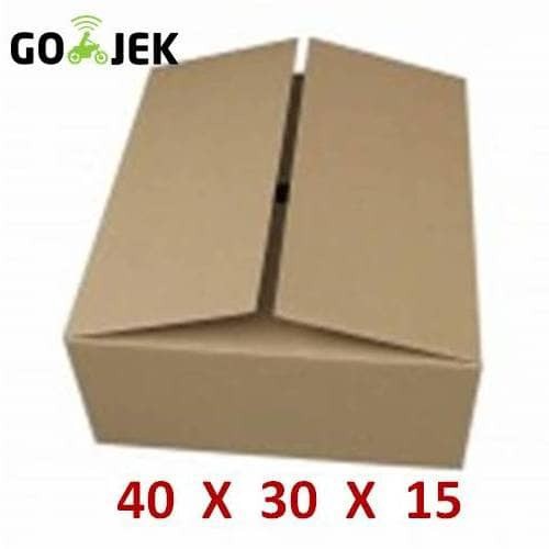 

FRESH KARDUS PACKING POLOS 40 X 30 X 15 CM KHUSUS VIA GOJEK ISTIMEWA