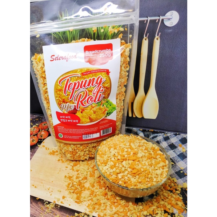 

Tepung Roti Mix Merk Selerafood 250gr
