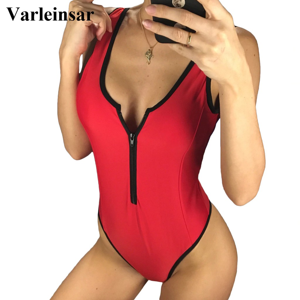 string one piece swimwear