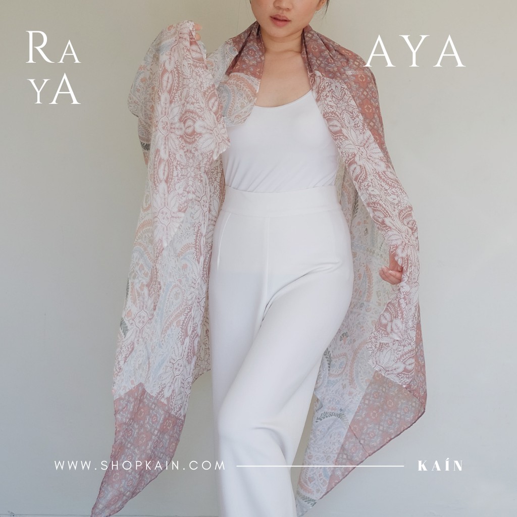 SHOPKAIN Aya Shawl (No Tassels) - The Raya Edit