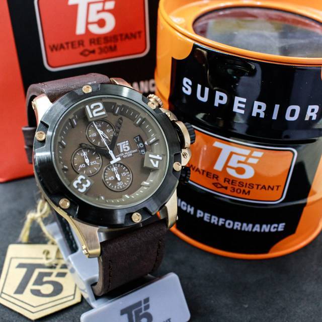 JAM TANGAN PRIA ORIGINAL T5 H3638 CHRONOGRAPH WATERRESIST PLUSBOX PAPERBAG