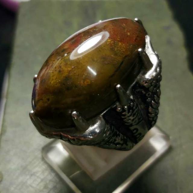 Bacan Doko Coklat  - Cincin Batu Akik