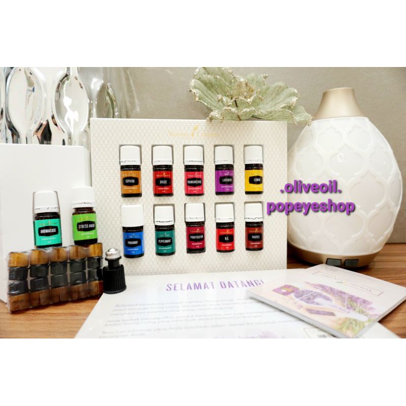Ready Stock Premium Experience Package Pep Young Living Lengkap Dengan Diffuser Dan Essential Oil Shopee Indonesia