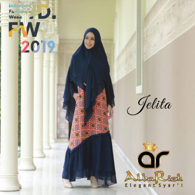 GAMIS SYARI SET JELITA ALBARIZK