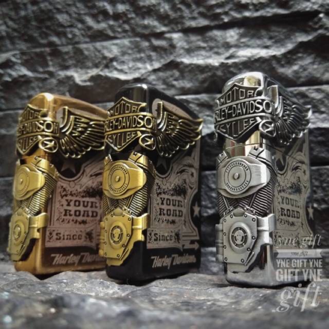 Korek Api Gas Model Zippo Motif 3D HARLEY DAVIDSON COD